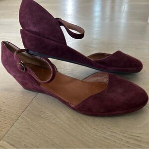 Gentle Souls Noa Star Oxblood Wedge sz 10